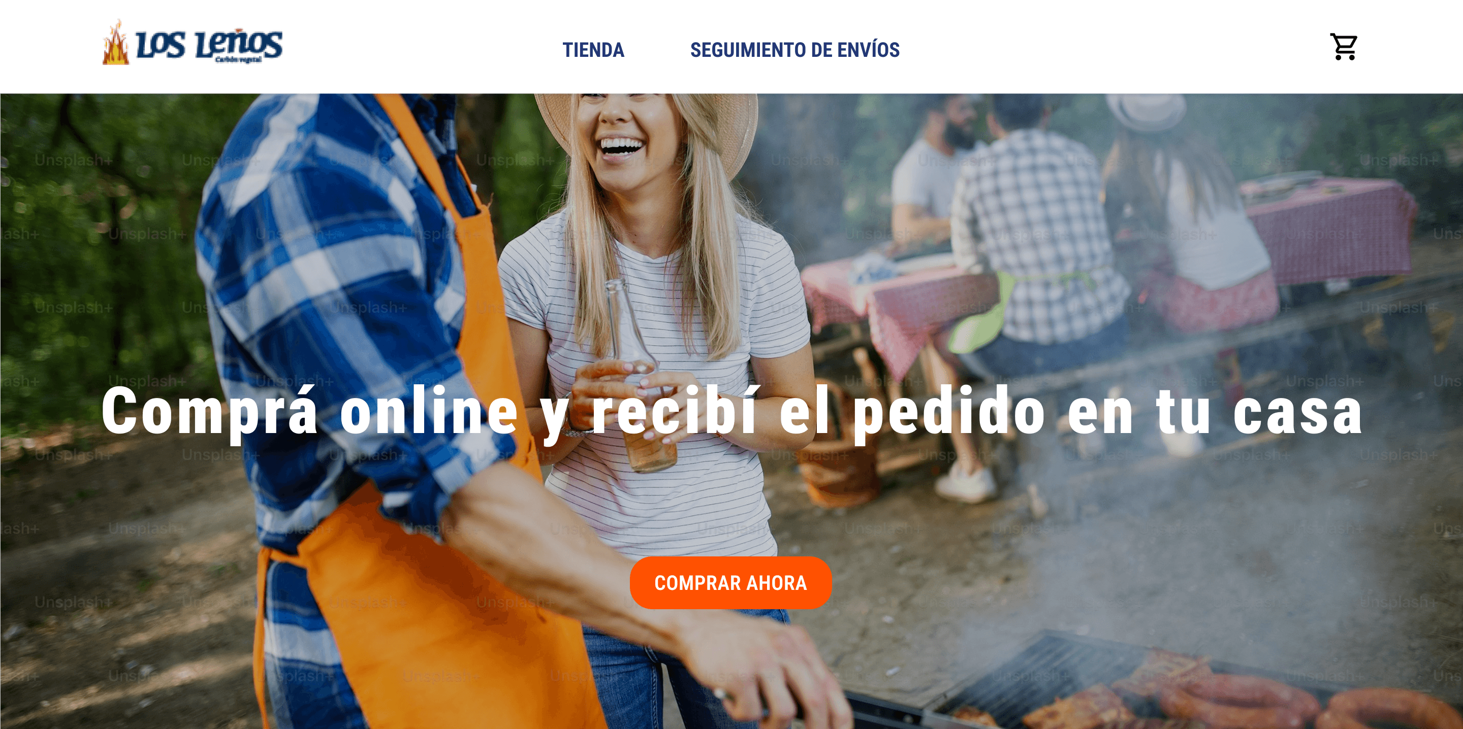 Rediseño de landing y componentes