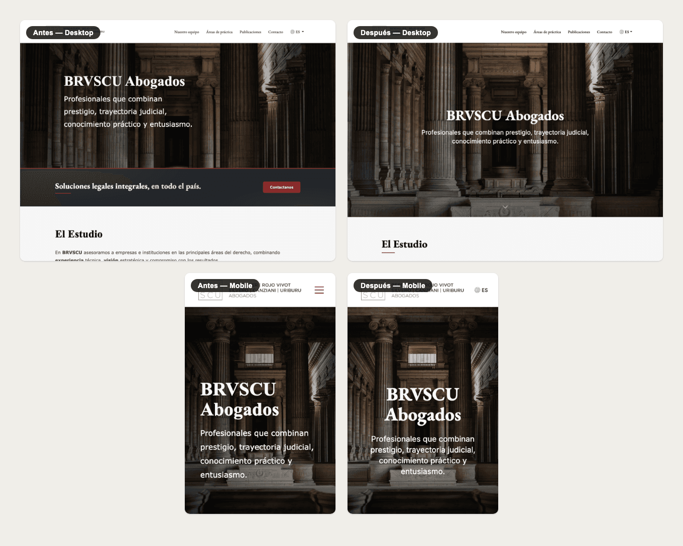 El problema original: una web inmantenible